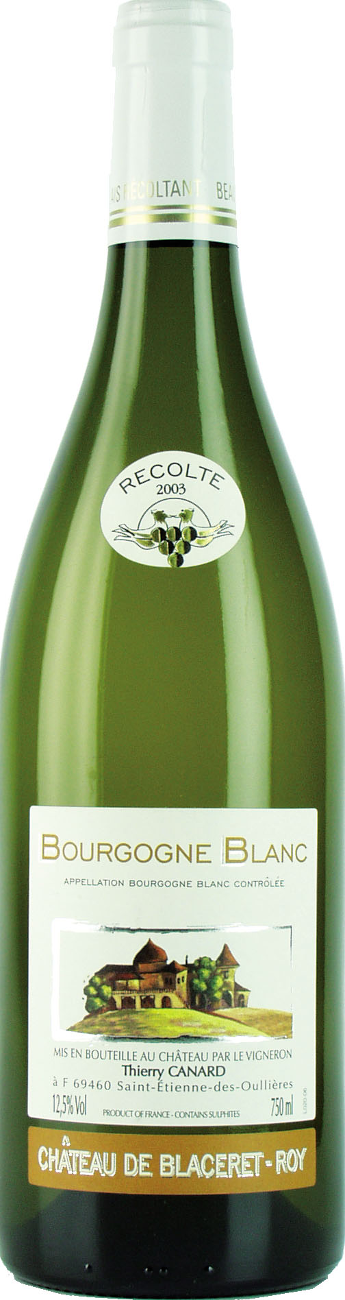 Blaceret Roy - Bourgogne Blanc
